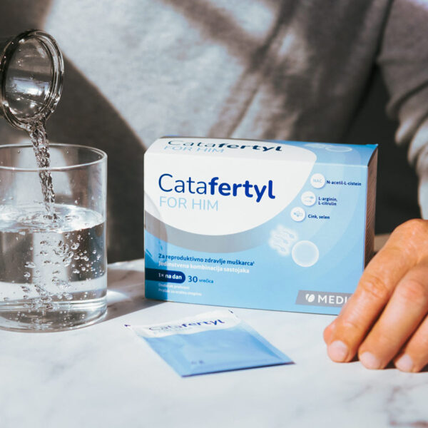 Catafertyl FOR HIM priprema napitka.